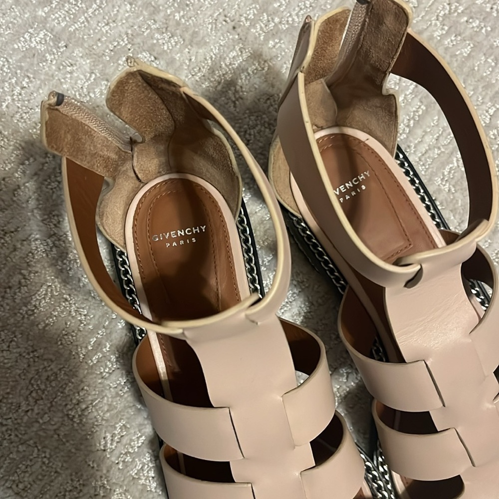 Givenchy D-Chain Gladiator Sandals - image 3